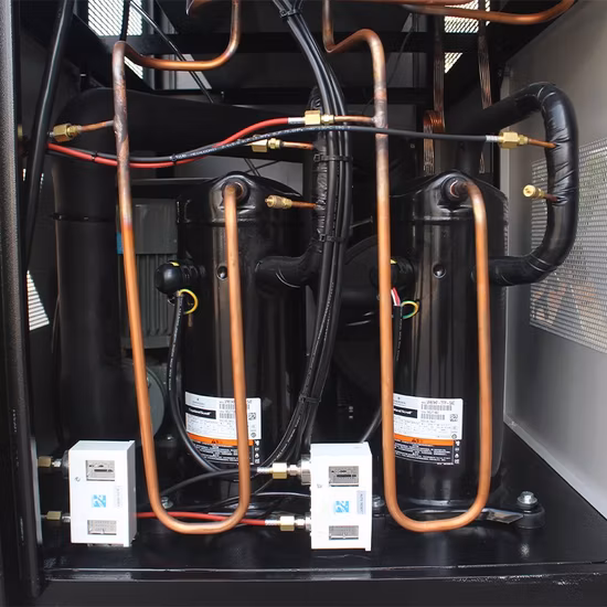 380V 50Hz 10rt Cooling Capacity Plastic Industrial Water Cooled Chillers